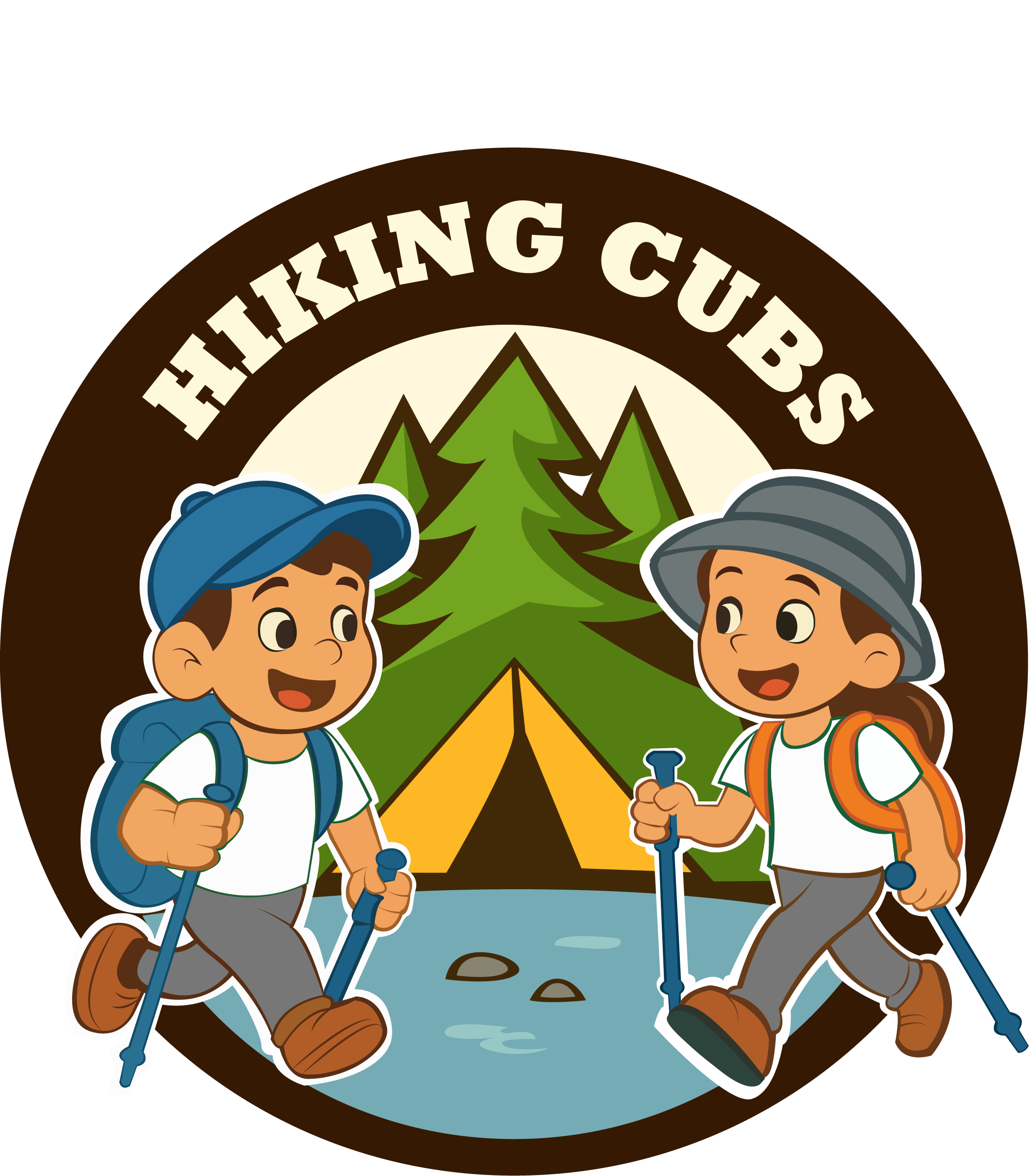 Hiking Cubs Logo