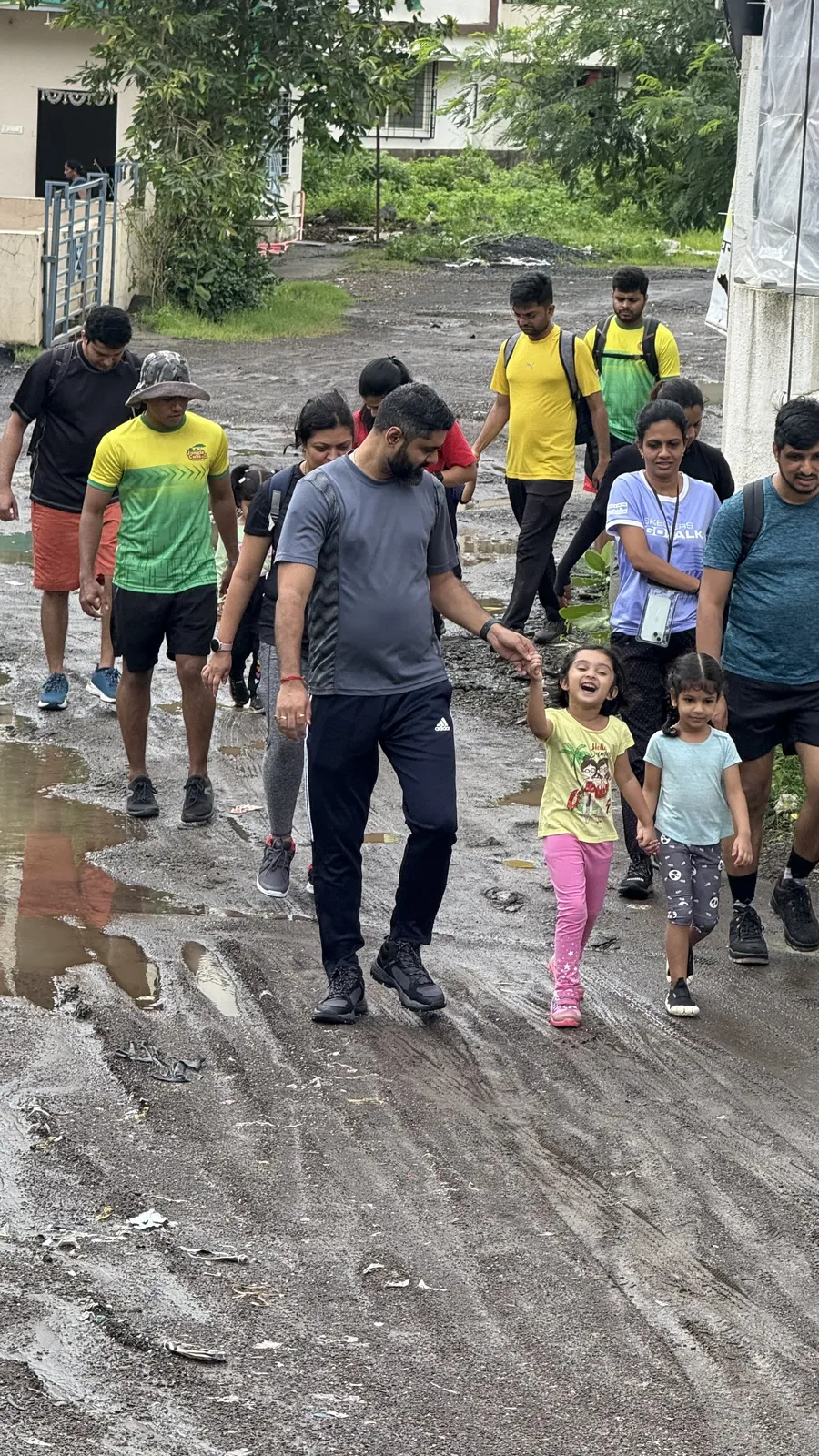 Hiking group